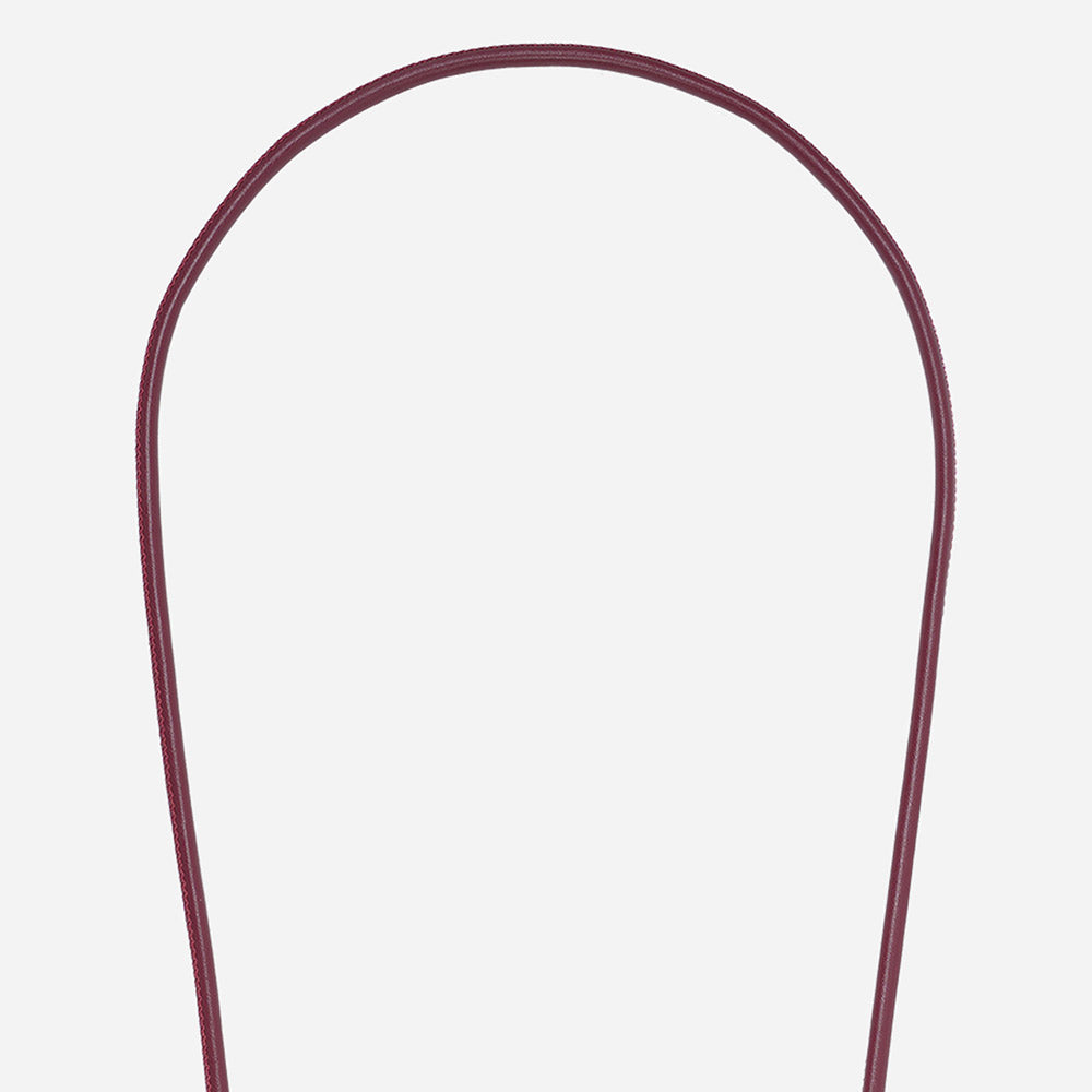 Nolan Burgundy Cord Phone Strap