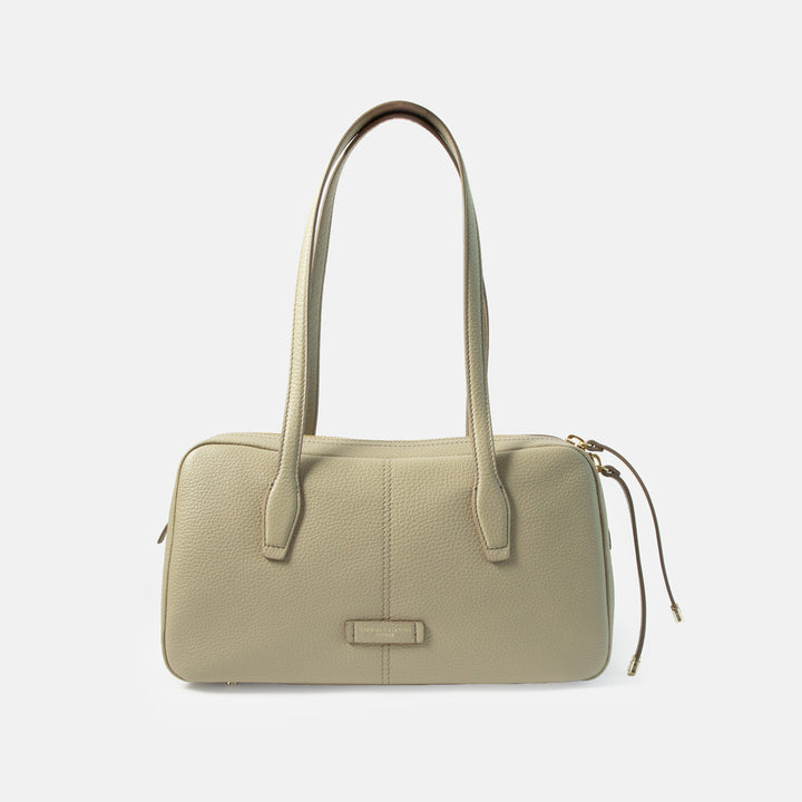 Willow Green Leather Aryna Handbag