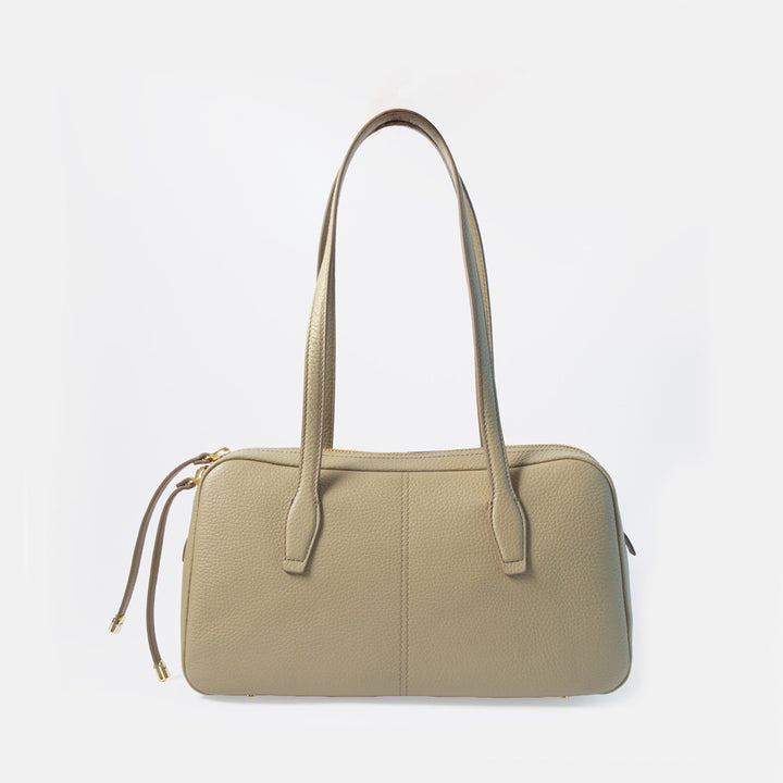 Willow Green Leather Aryna Handbag