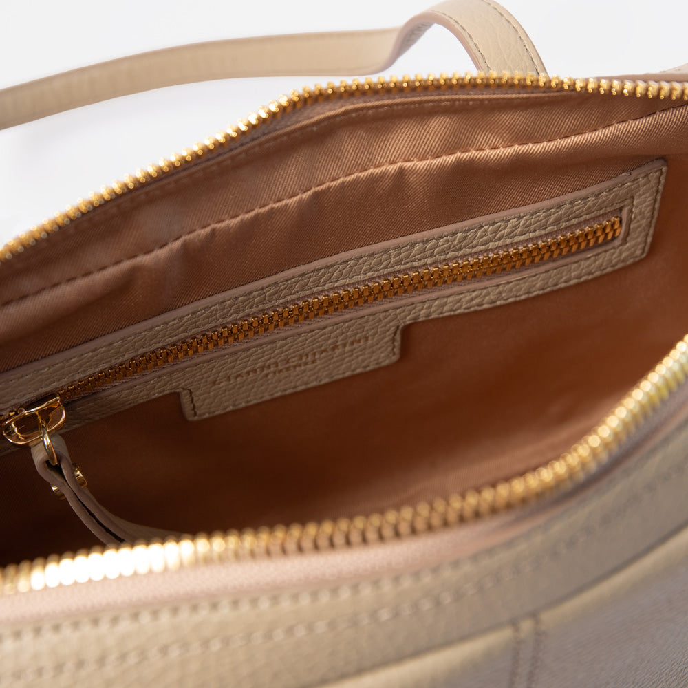 Willow Green Leather Aryna Handbag