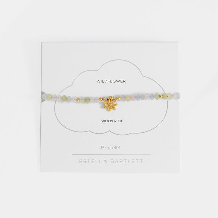 Bracelet on a card with 'Estella Bartlett' branding on a white background