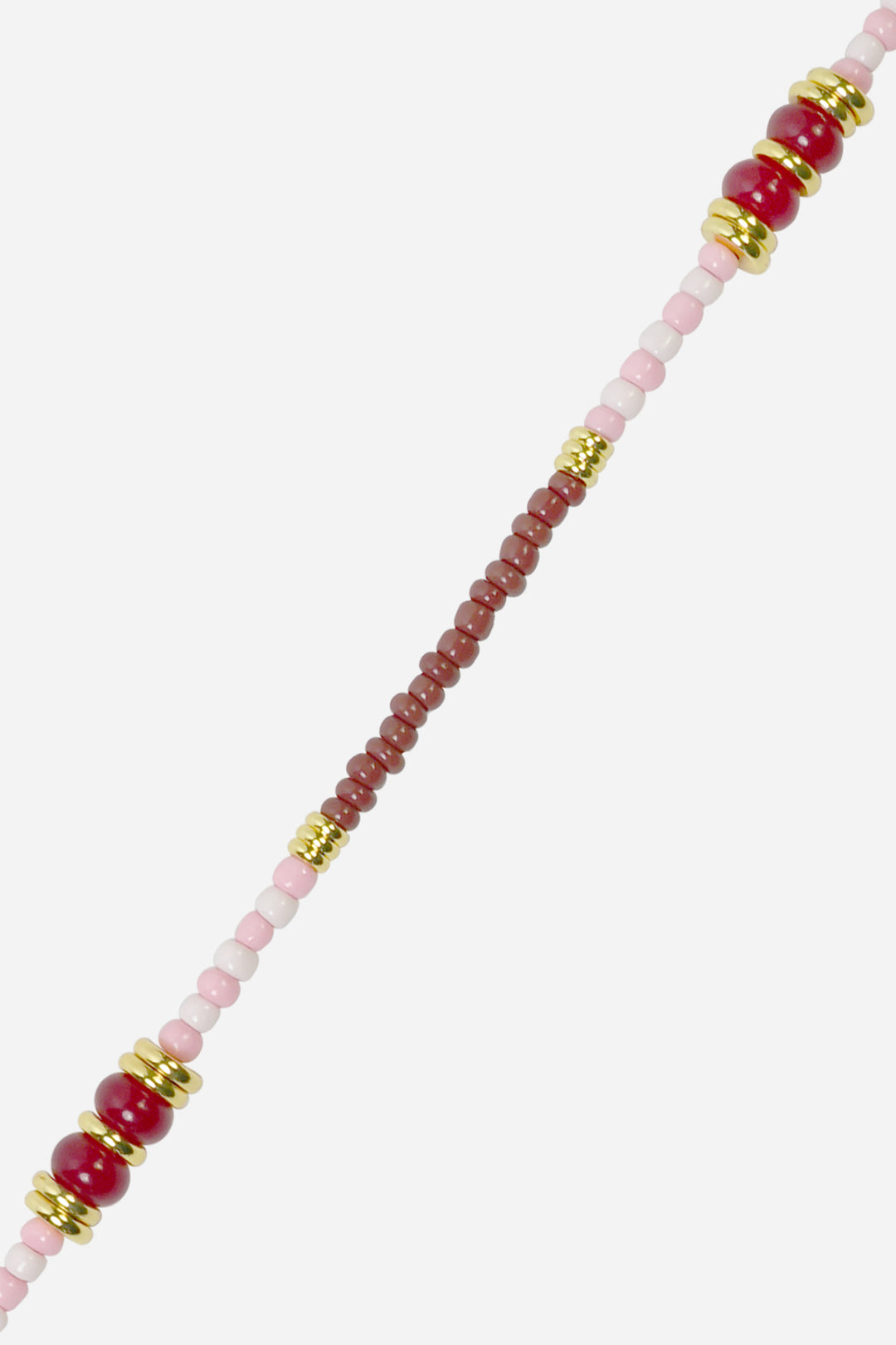 Kessia Red Beaded Phone Chain