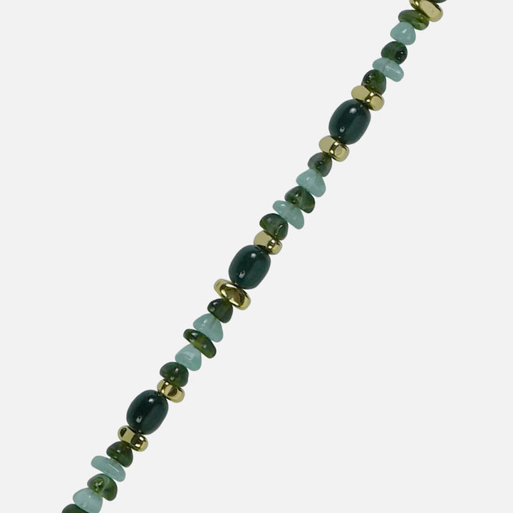 Lana Long Green Beads Phone Chain