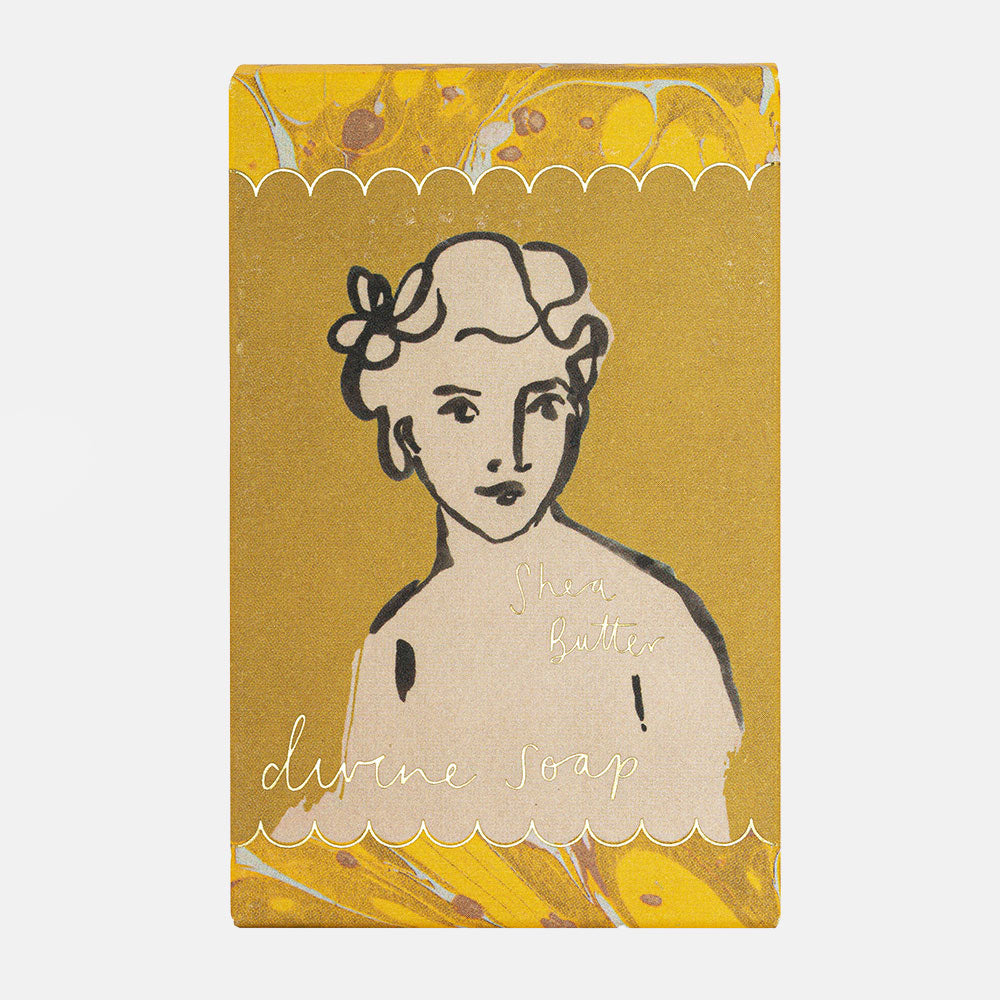 shea butter soap bar, made in France by Archivist