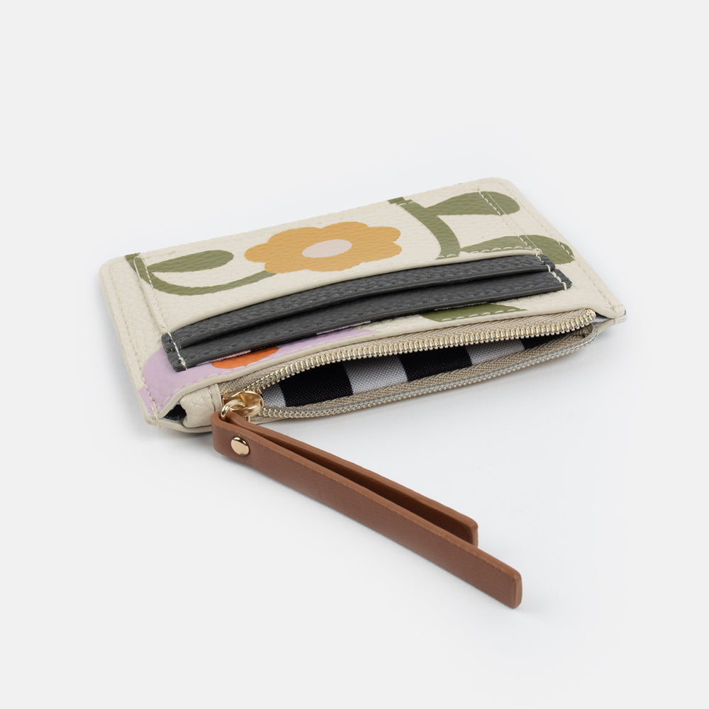 Small wallet, coin holder (floral) - Wallets and purses