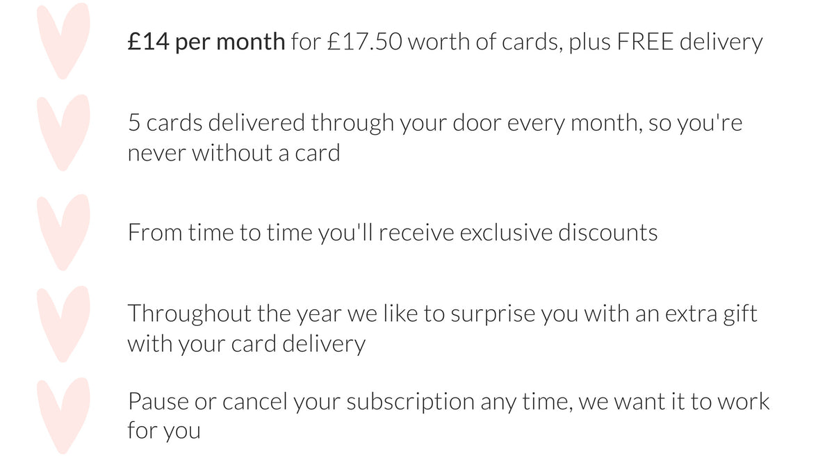 Greetings Card Subscription | Caroline Gardner