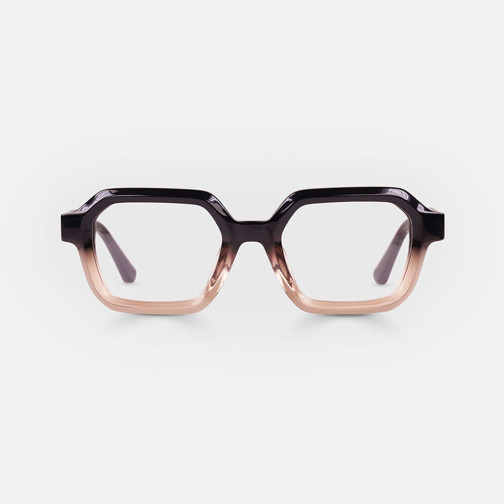 black fading into light brown reading glasses by Eyebobs