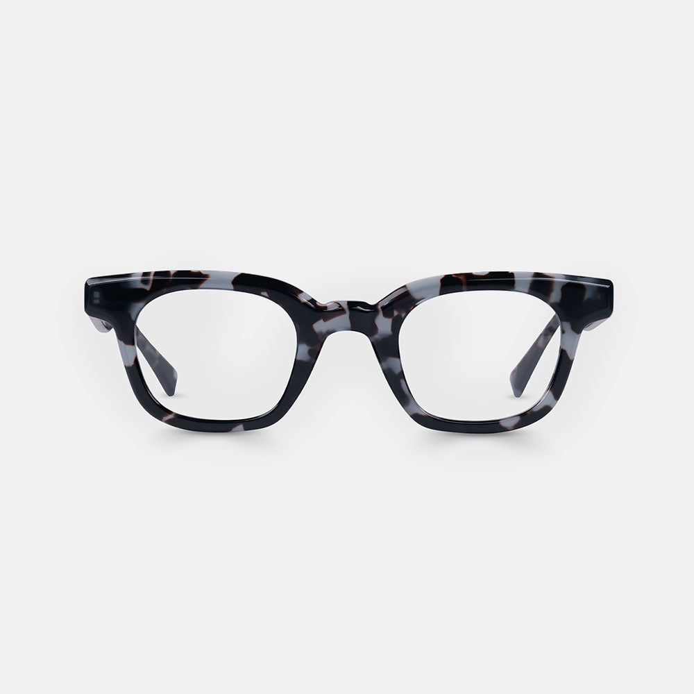 light blue and brown tortoiseshell reading glasses