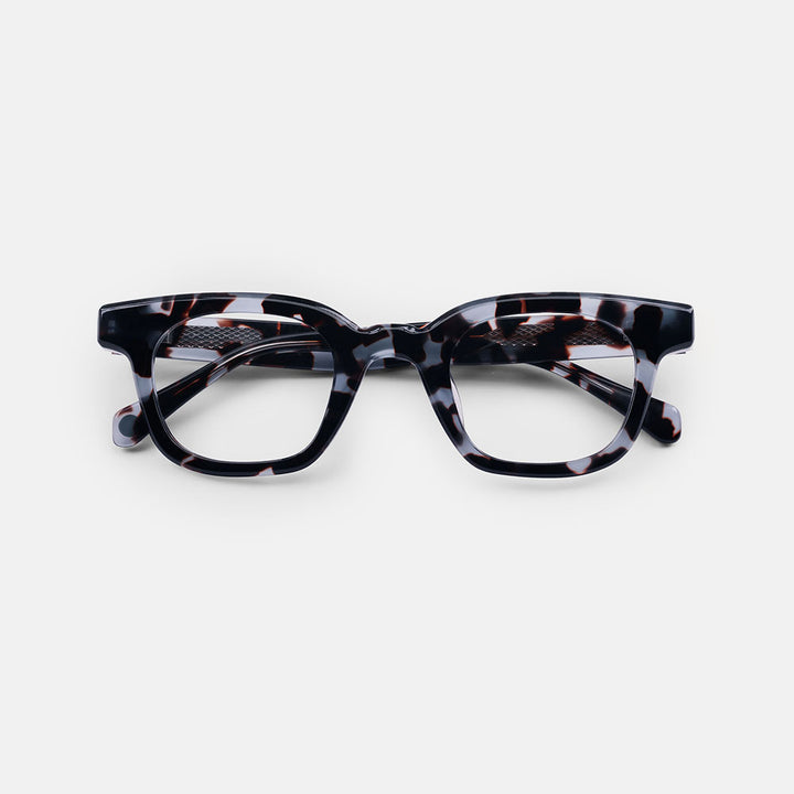 light blue and brown tortoiseshell reading glasses