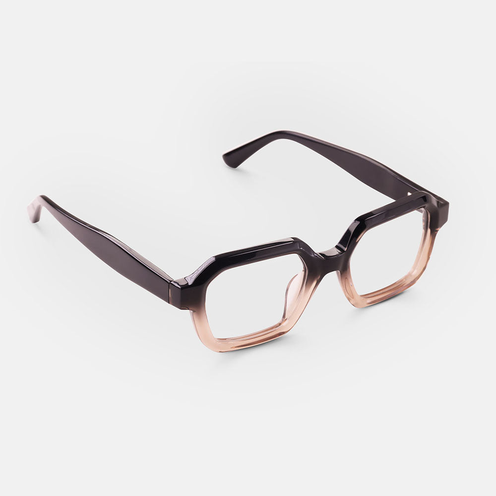 black fading into light brown reading glasses by Eyebobs