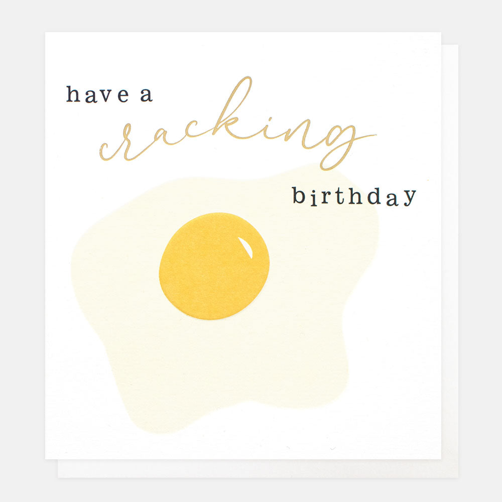 Caroline Gardner Cracking Egg Birthday Card
