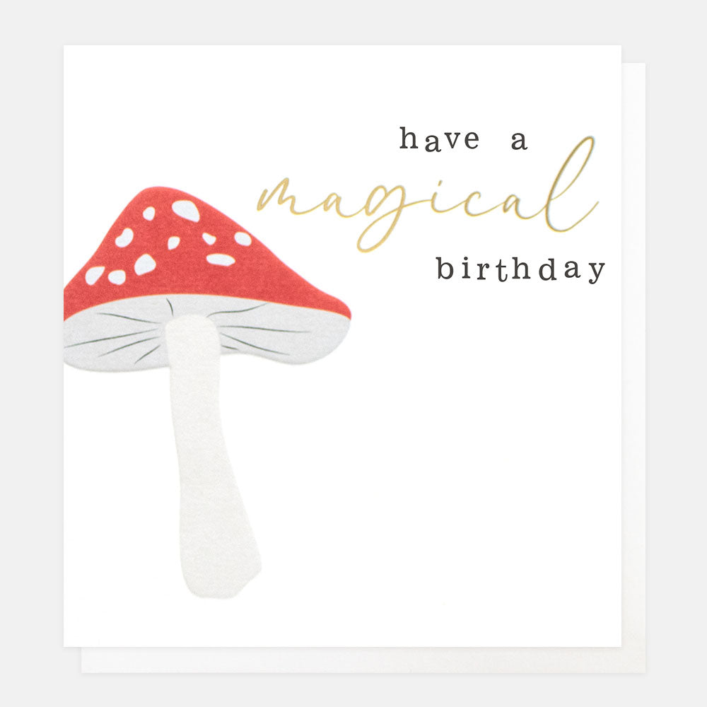 Caroline Gardner Magical Mushroom Birthday Card