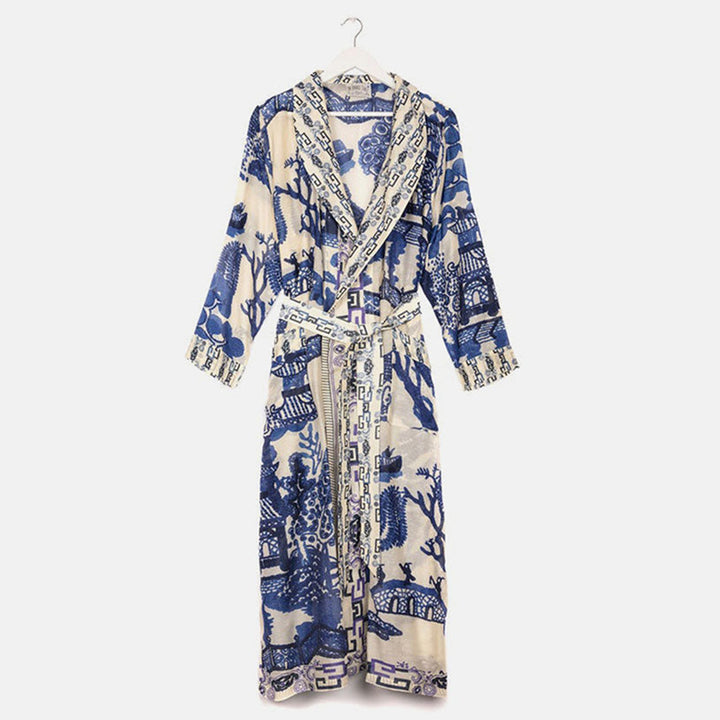 Products Blue Giant Willow Lightweight Dressing Gown