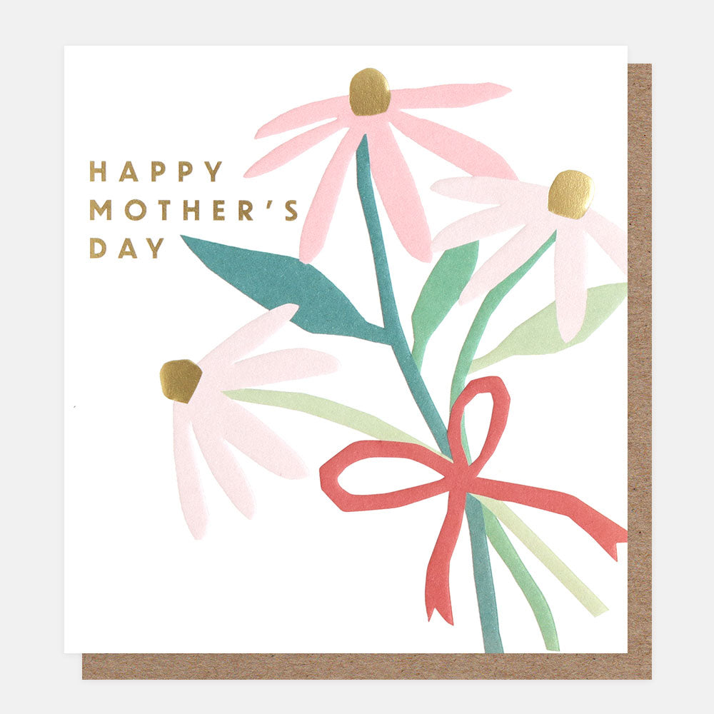Pink Bouquet Mothers Day Card