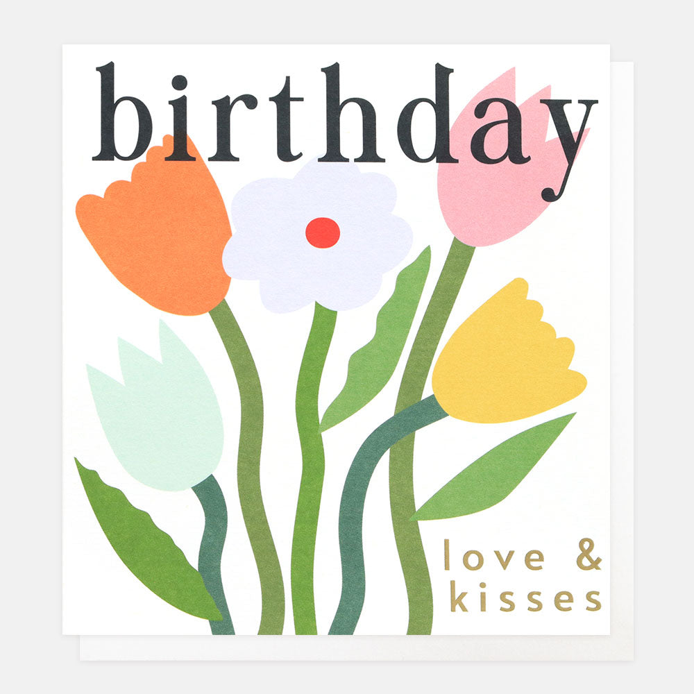 Flower Patch Birthday Card