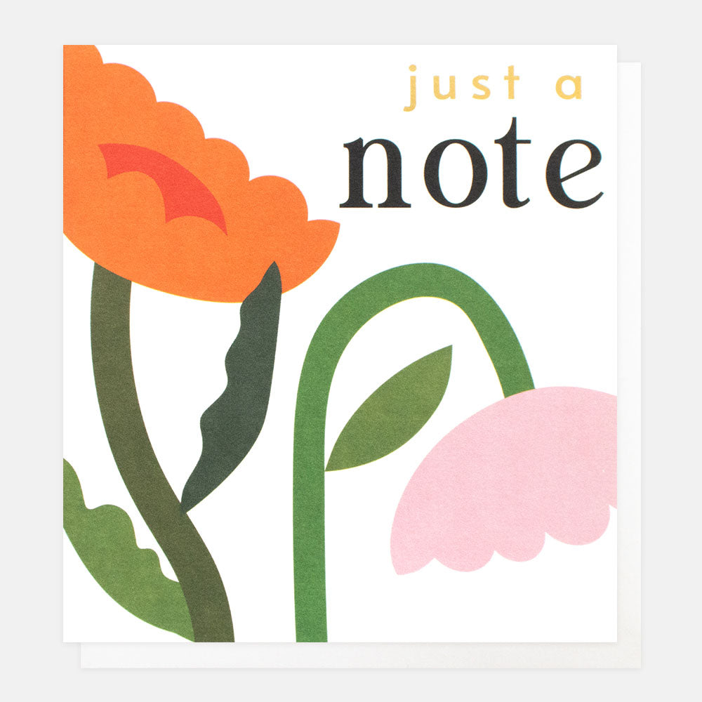 Just-A-Note-Flower-Card