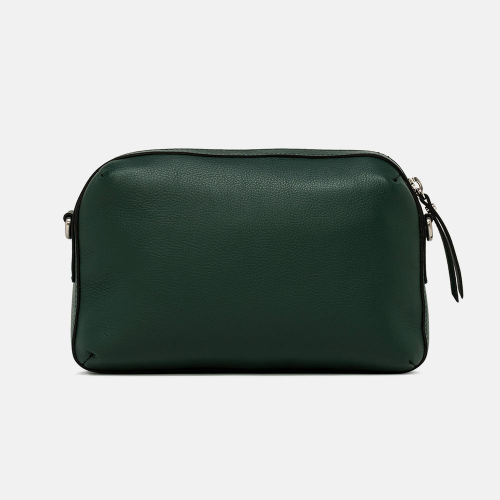 Forest Green Leather Rebecca Bag