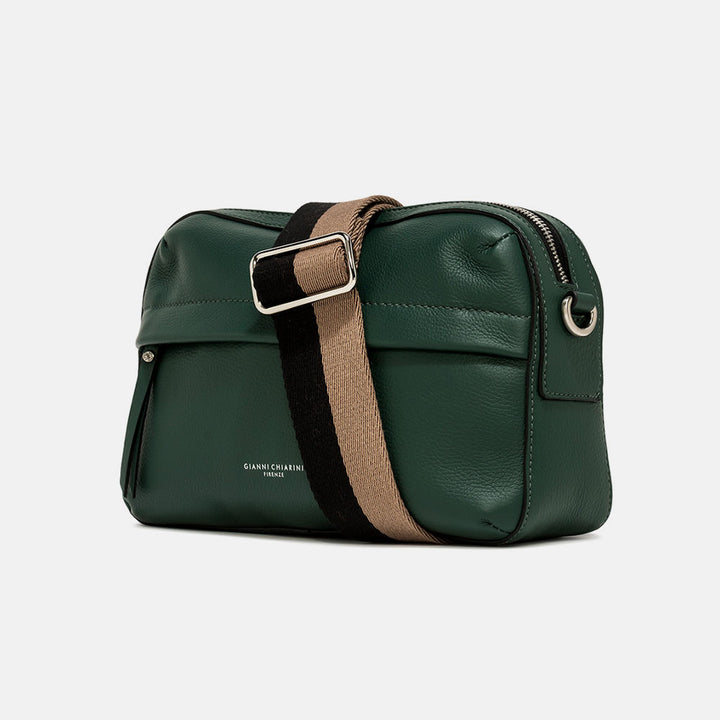 Forest Green Leather Rebecca Bag