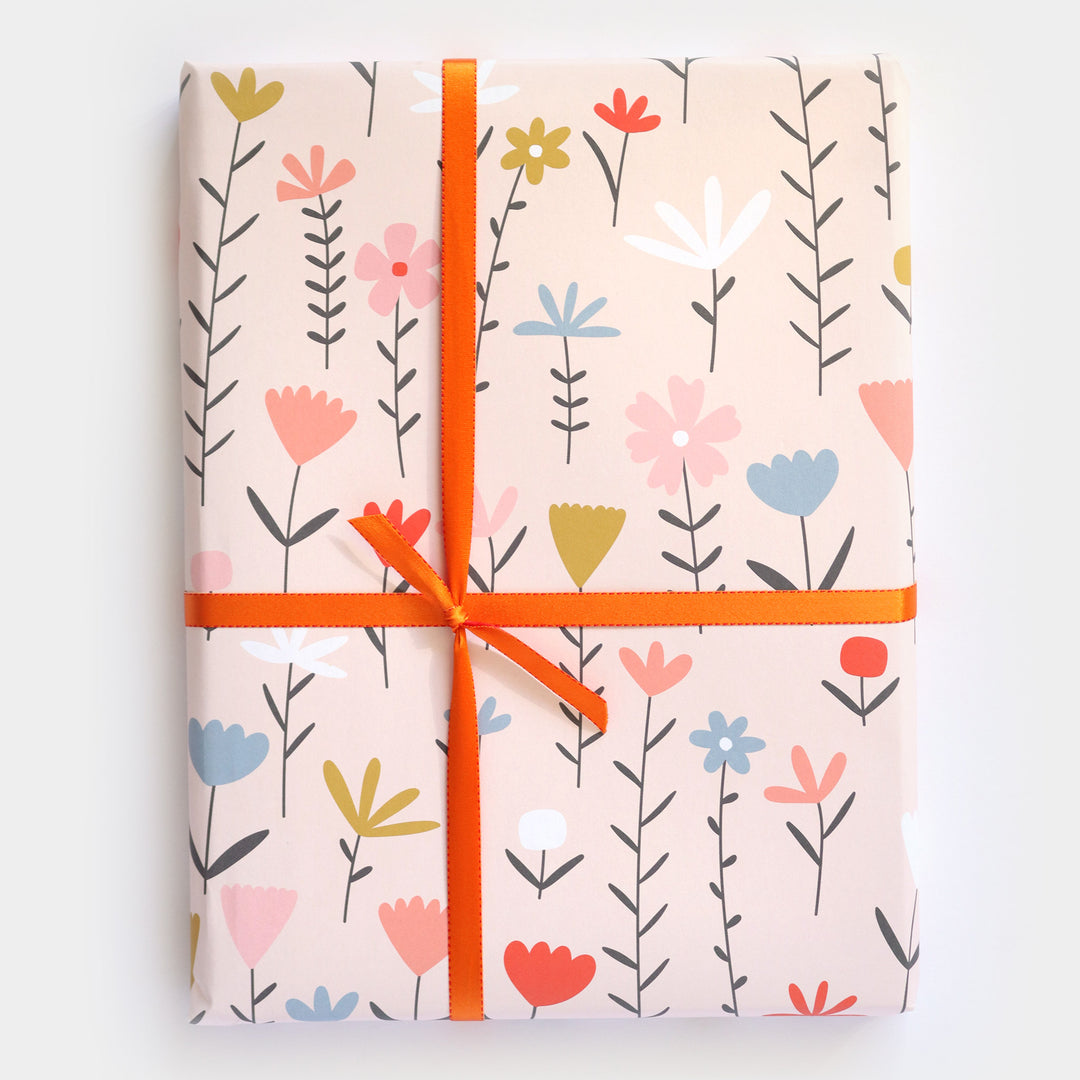 Fleur Floral Wrapping Paper, Birthday Everyday Wrap, 1