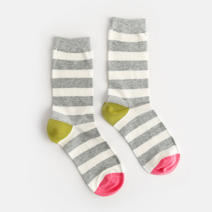 Grey Stripes Socks