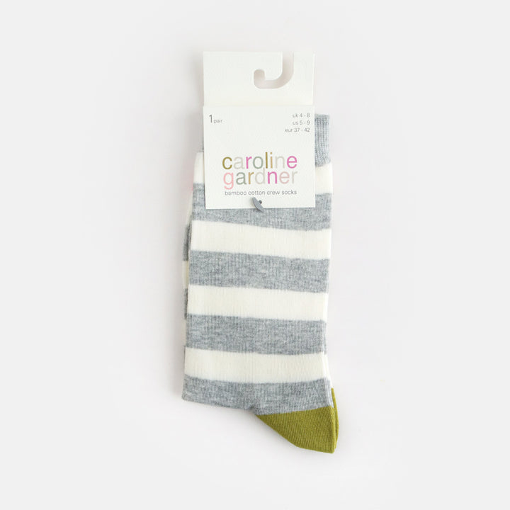 Grey Stripes Socks