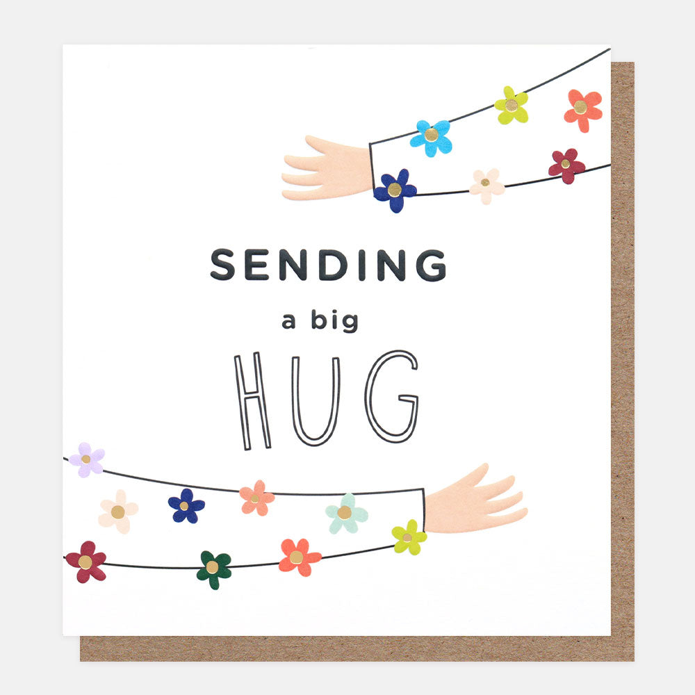 Sending a Big Hug Birthday Card
