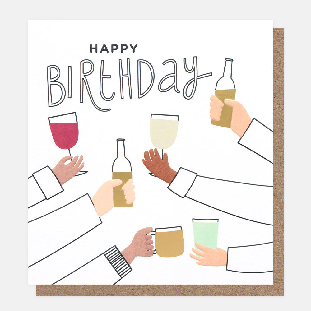 Drinks Birthday Card
