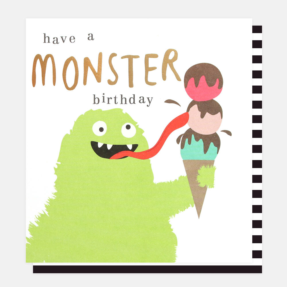 Caroline Gardner Have A Monster Birthday Card