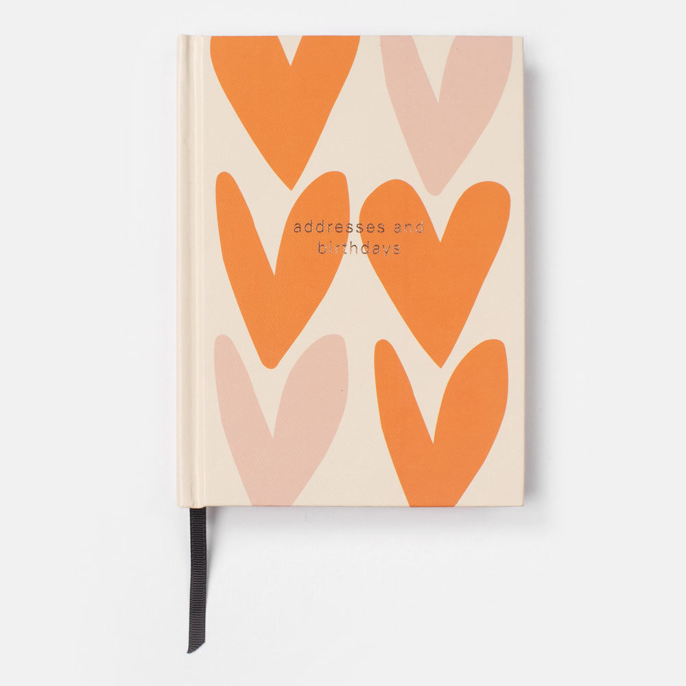 Designer Hearts Address & Birthday Book Caroline Gardner