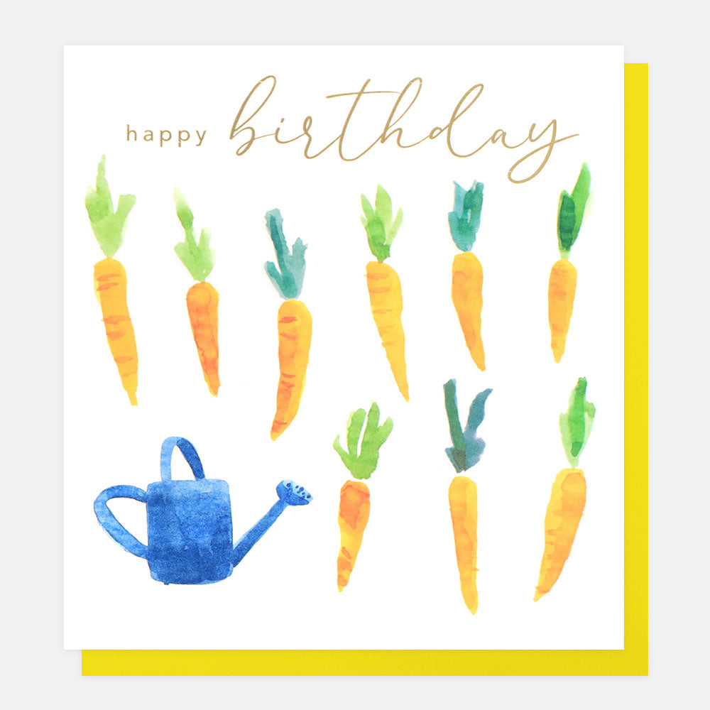 Carrots Birthday Card