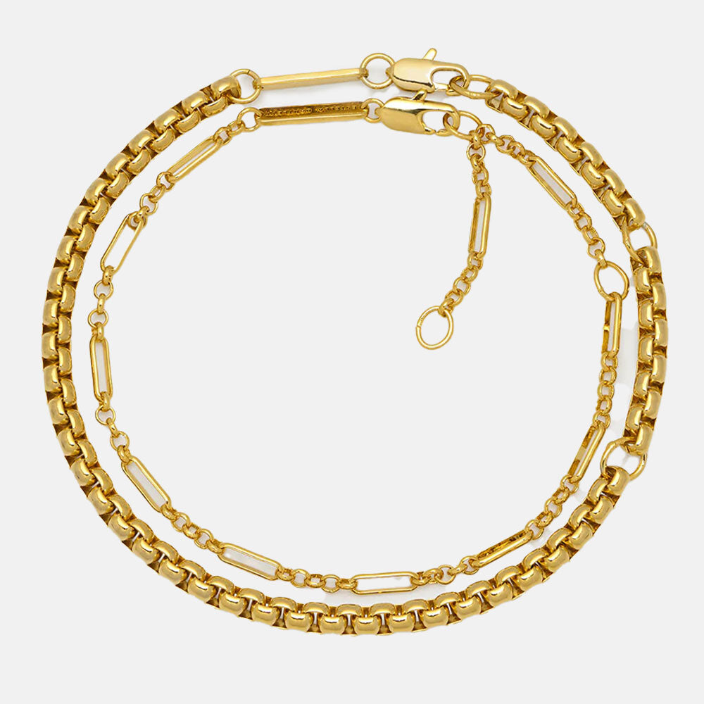 Layer Rope Chain Bracelet