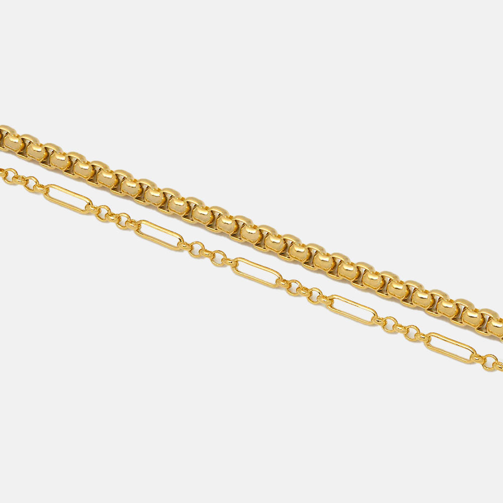 Layer Rope Chain Bracelet