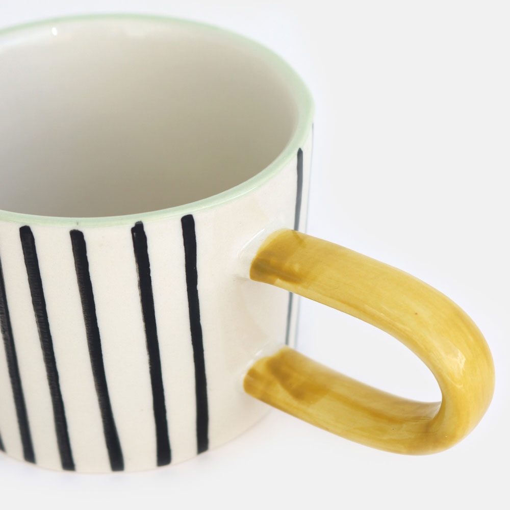 Mono Stripe Mug