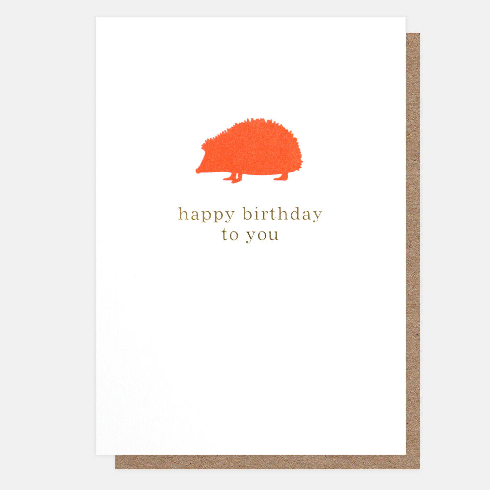 Hedgehog-Birthday-Card