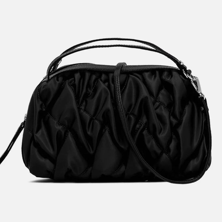 Nero Quilted Nylon Large Alifa Bag