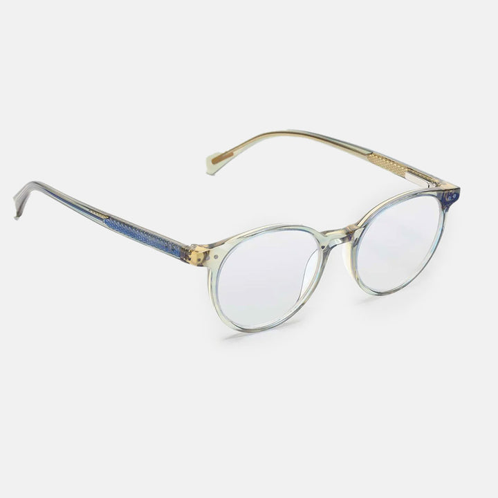 Olive Crystal Case Closed Reading Glasses