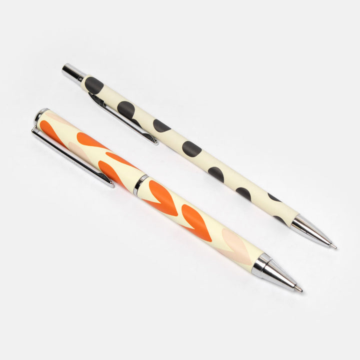 Multi Hearts Pen/ Spot Pencil Set of 2 Caroline Gardner 