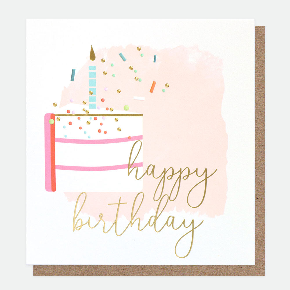 Cake Birthday Card, Pop Up Single Cards, 1