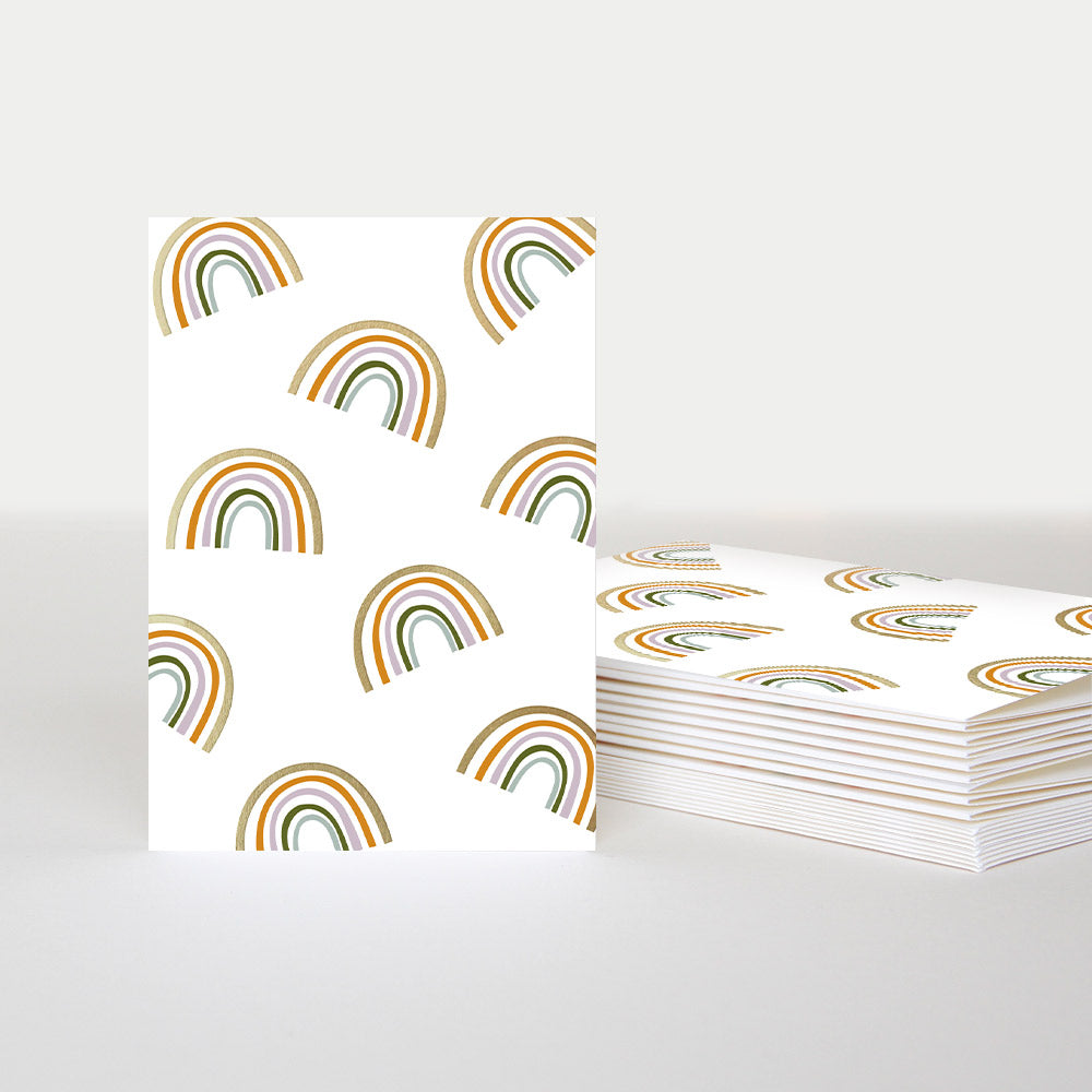 Rainbows Blank Notecards Pack of 10