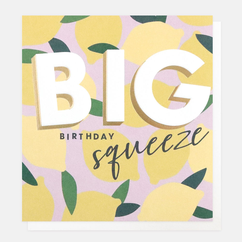 Big Birthday Squeeze Birthday Card