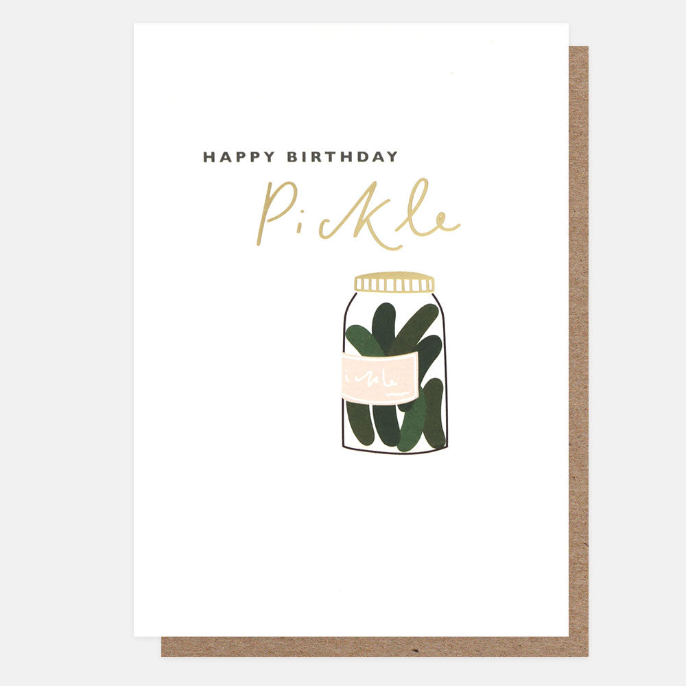 Caroline Gardner Pickle Birthday Card