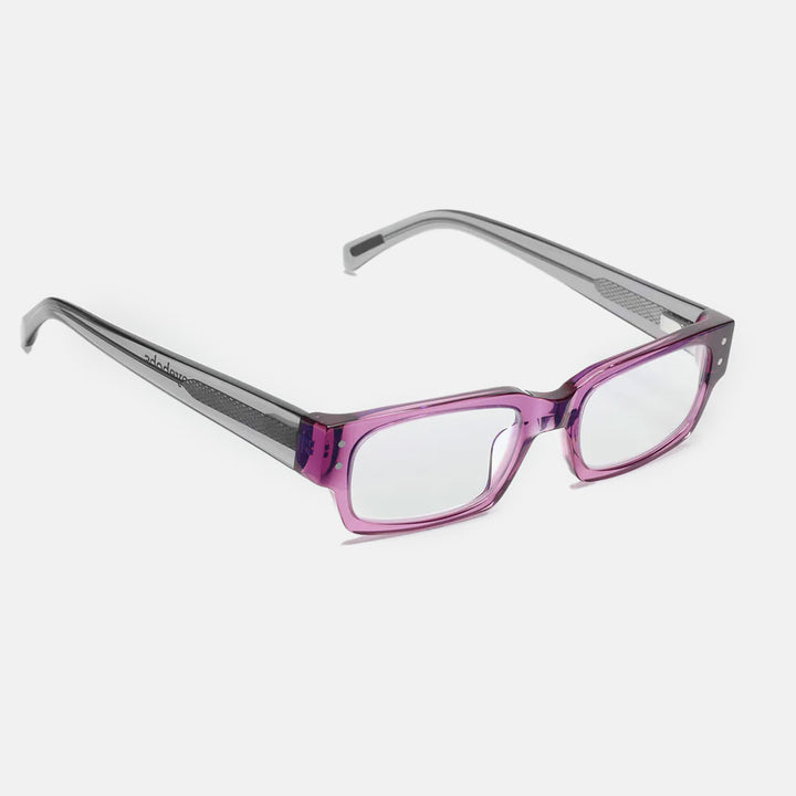 Purple Crystal Peckerhead Reading Glasses