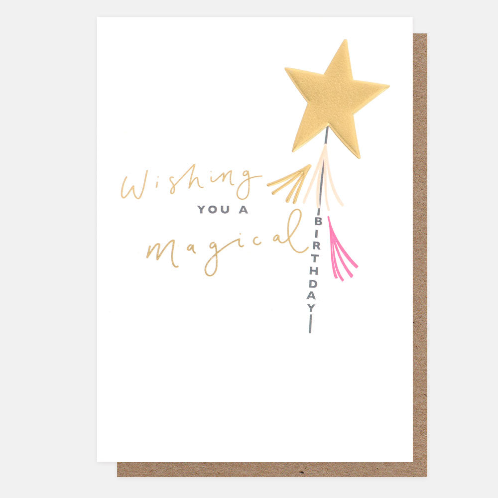 Wishing You A Magical Birthday Card
