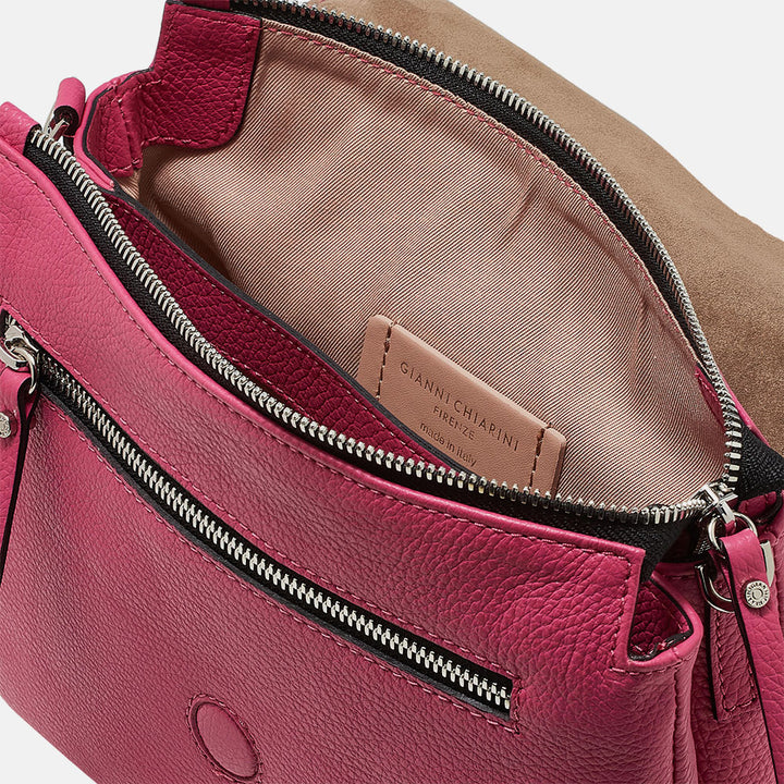 Stunning pink italian handbag Caroline Gardner