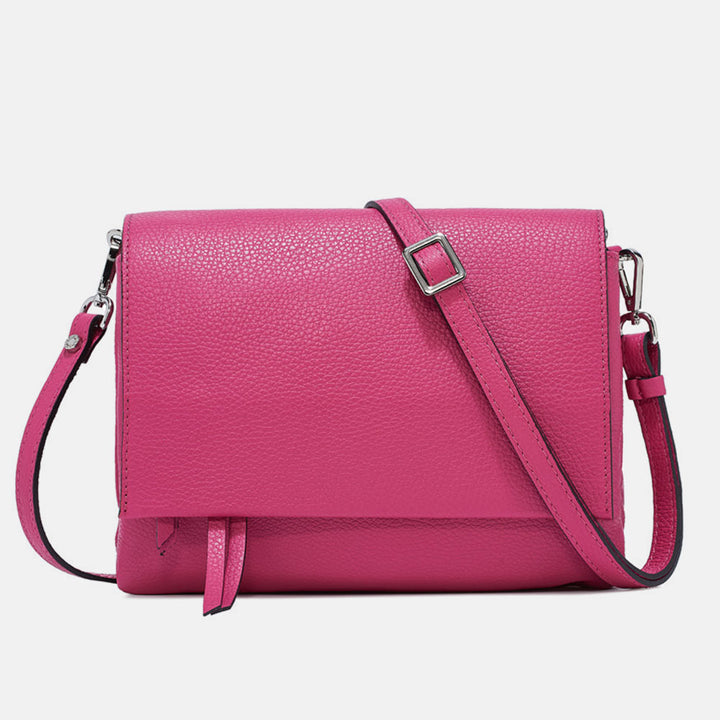Fun Pink Leather Handbag Caroline Gardner