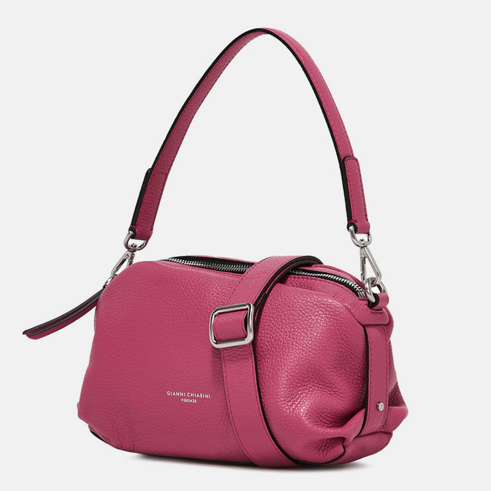 Gorgeous pink Leather Crossbody handbag Caroline Gardner