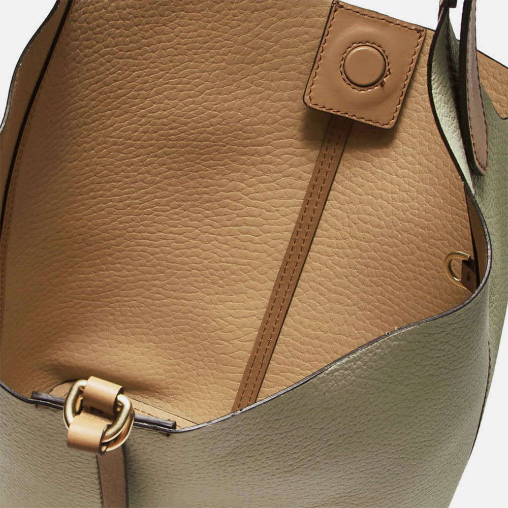 Brown Inner Leather Bag Gianni Caroline Gardner