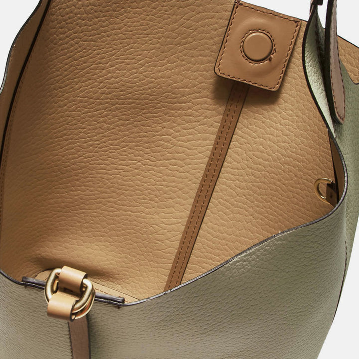 Brown Inner Leather Bag Gianni Caroline Gardner