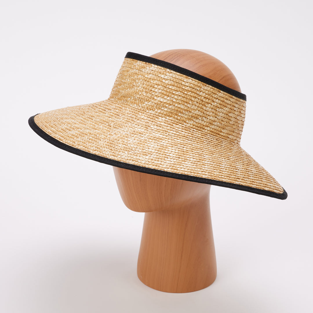 Ghanaian Straw Hats With Wide Brim Colorful Band & Leather Strap-Color –  THE AFRICAN HOME GOODS