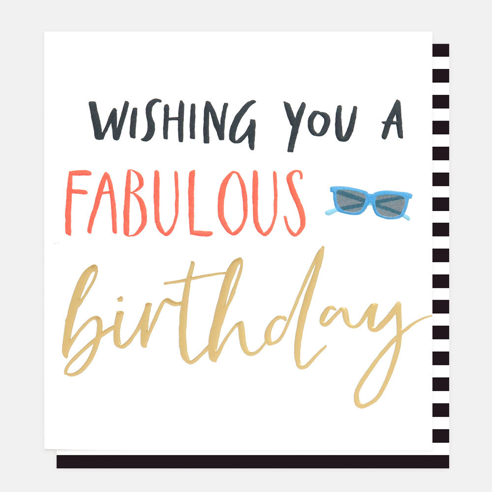 Sunglasses Birthday Card